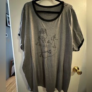 Skeleton graphic tshirt